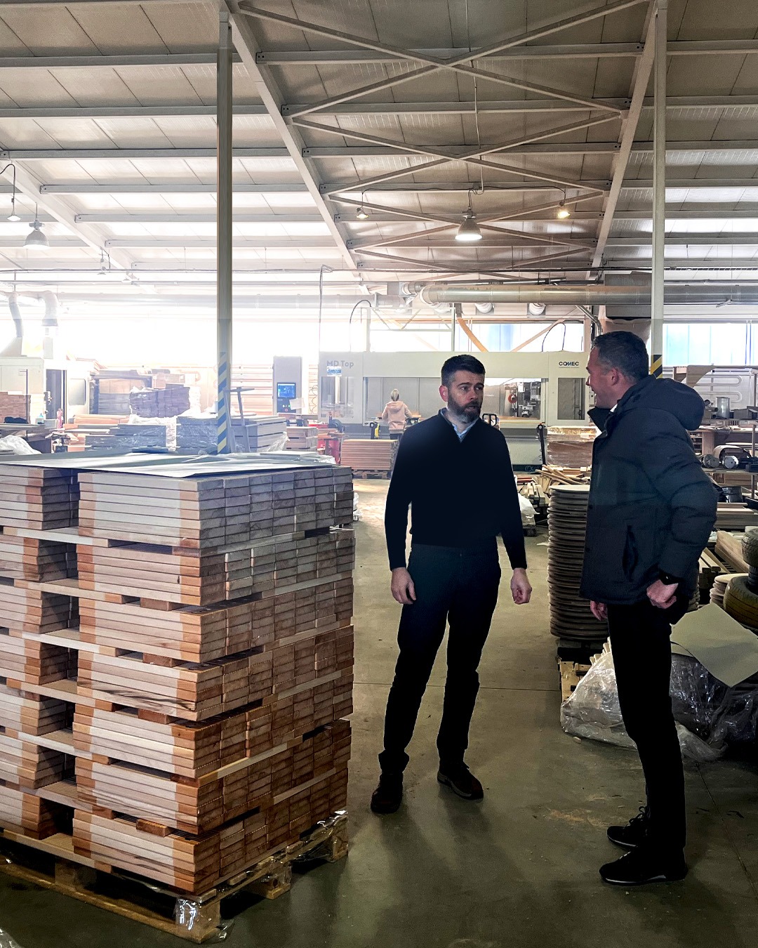 Moravian Outsourcing op bezoek bij Slowaakse fabrikant.